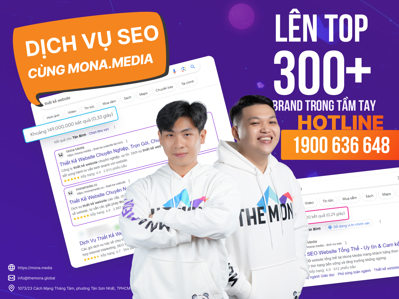 Chọn công ty SEO uy tín - MONA Media