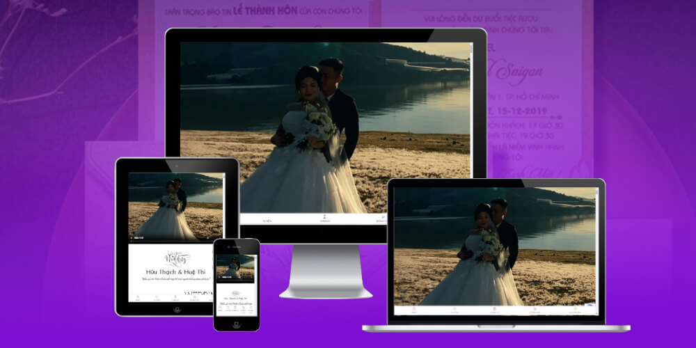 chọn mẫu thiệp cưới mượt mà