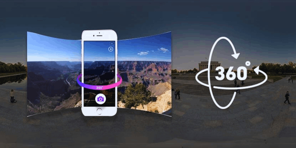 Chụp ảnh 360 độ bằng camera 360 độ Chụp hình 360 độ bằng camera 360 độ