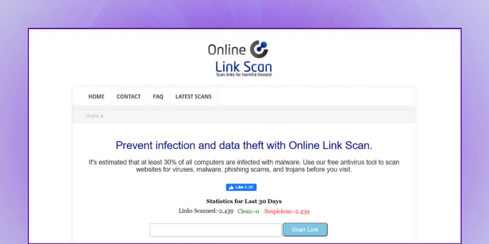 Online Link Scan là công cụ nhận biết liên kết nguy hiểm