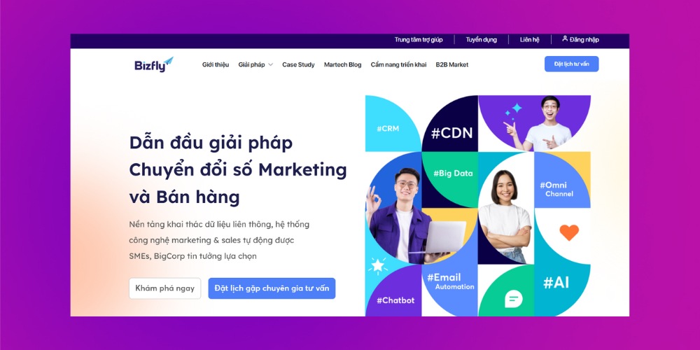Công ty thiết kế website tại Hà Nội Bizfly website Công ty thiết kế website tại Hà Nội Bizfly website