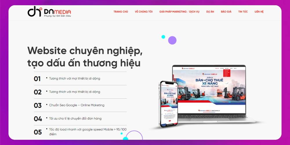 DN Media - Công ty làm website Thanh Hoá trọn gói