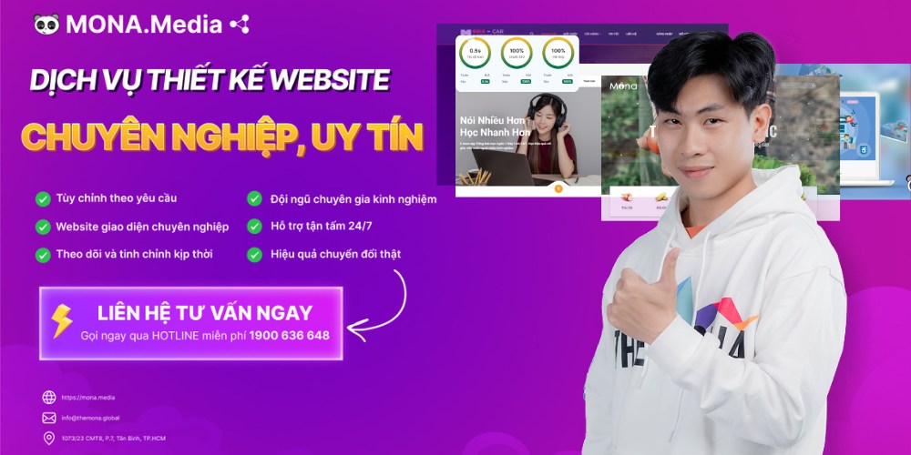 MONA Media - Công ty thiết kế website uy tín