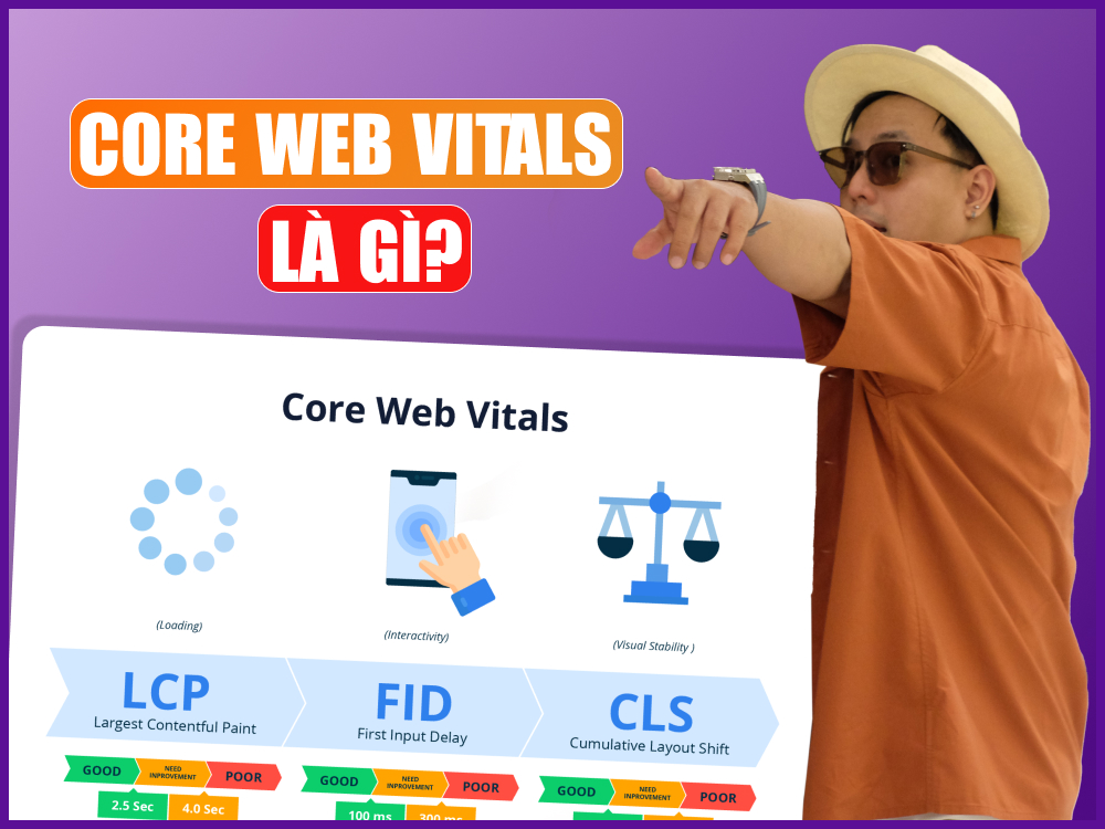 Core Web Vitals là gì? Các chỉ số ảnh hướng đến xếp hạng từ Google