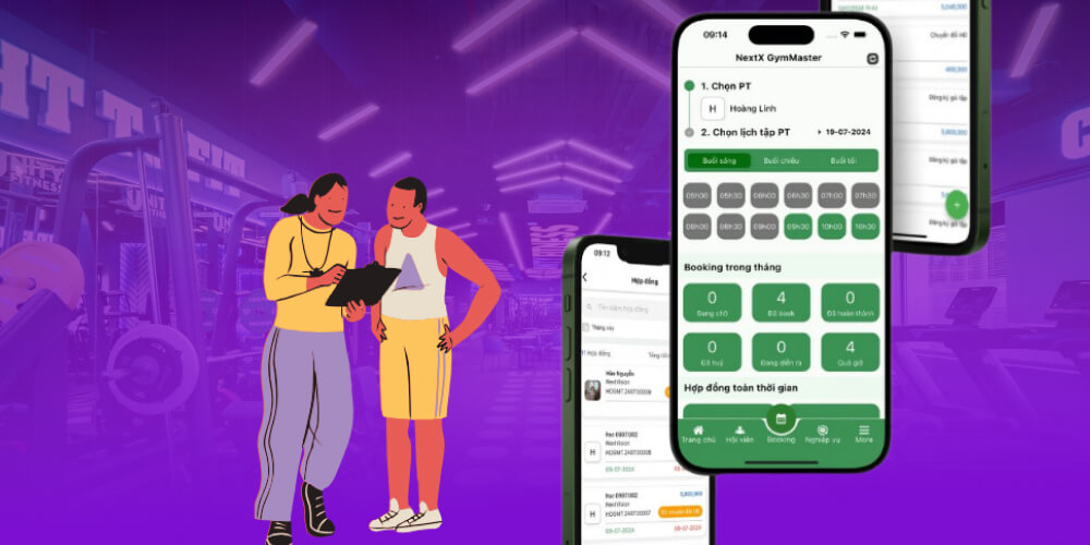 Đăng ký hội viên trên web gym