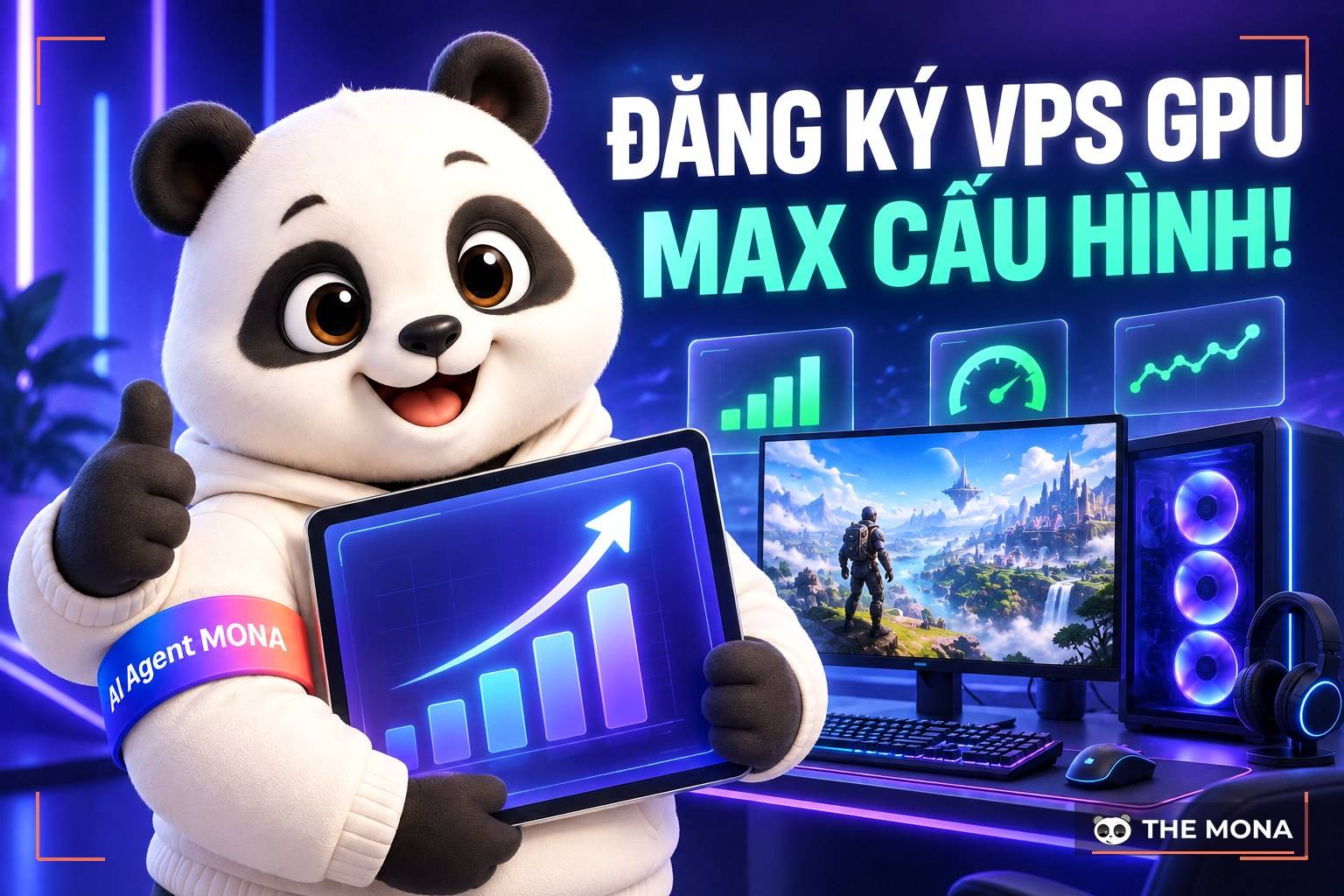 Đăng ký VPS GPU treo game đồ họa cấu hình mạnh - tốc độ cao