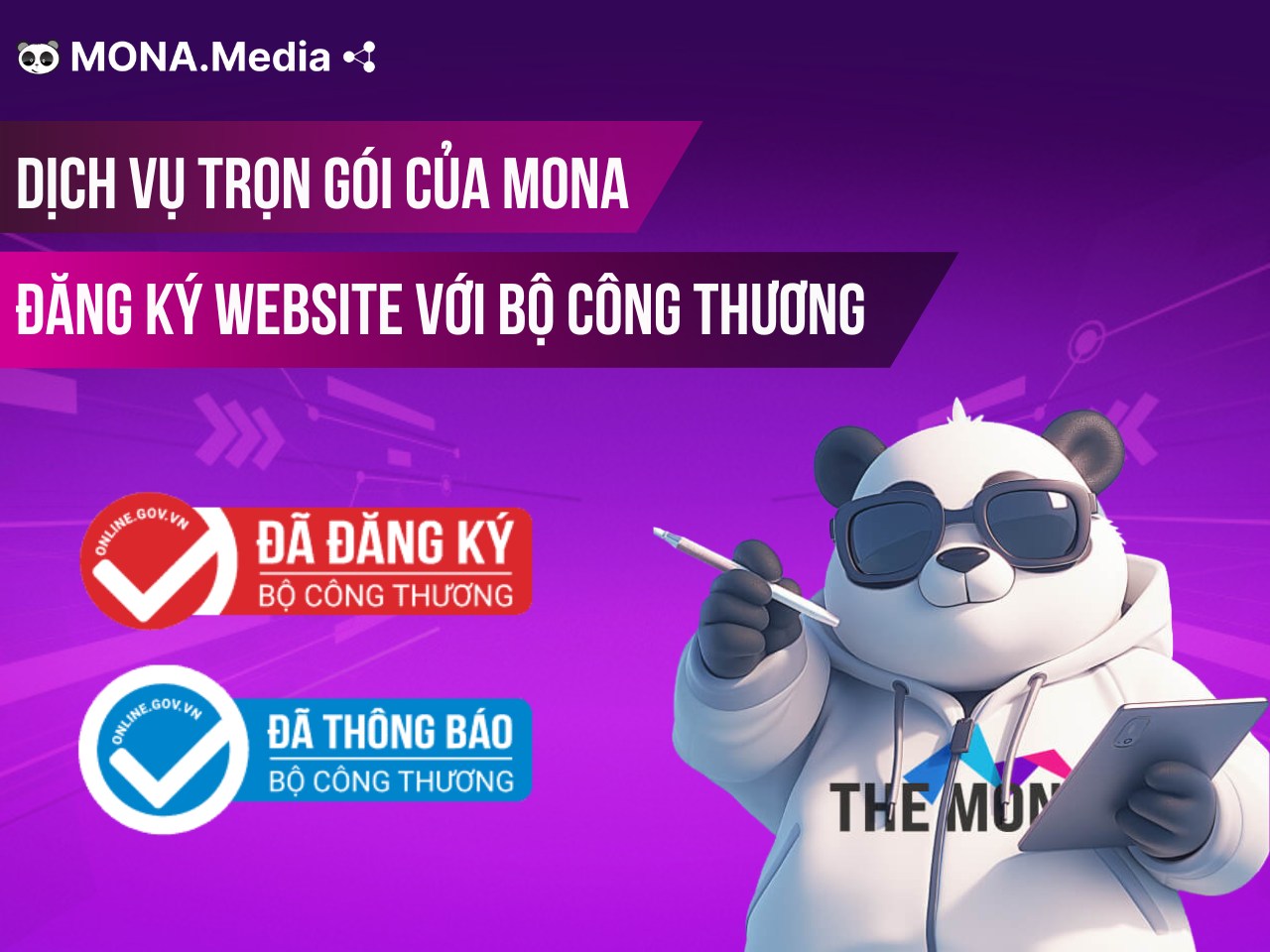 Đăng ký website với Bộ Công Thương
