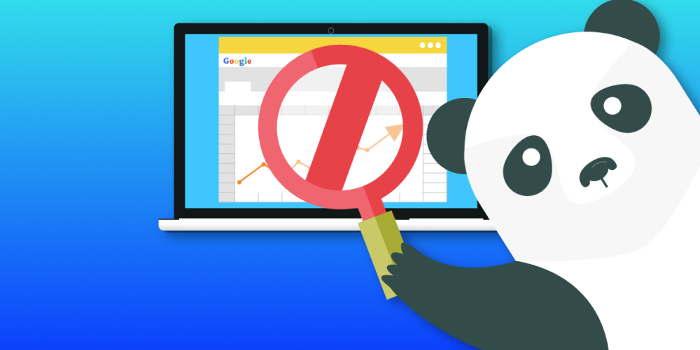 Dấu hiệu website bị dính án phạt Google Panda