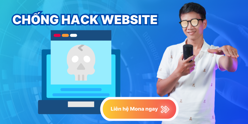 Dịch vụ bảo mật chống hack website tại mona