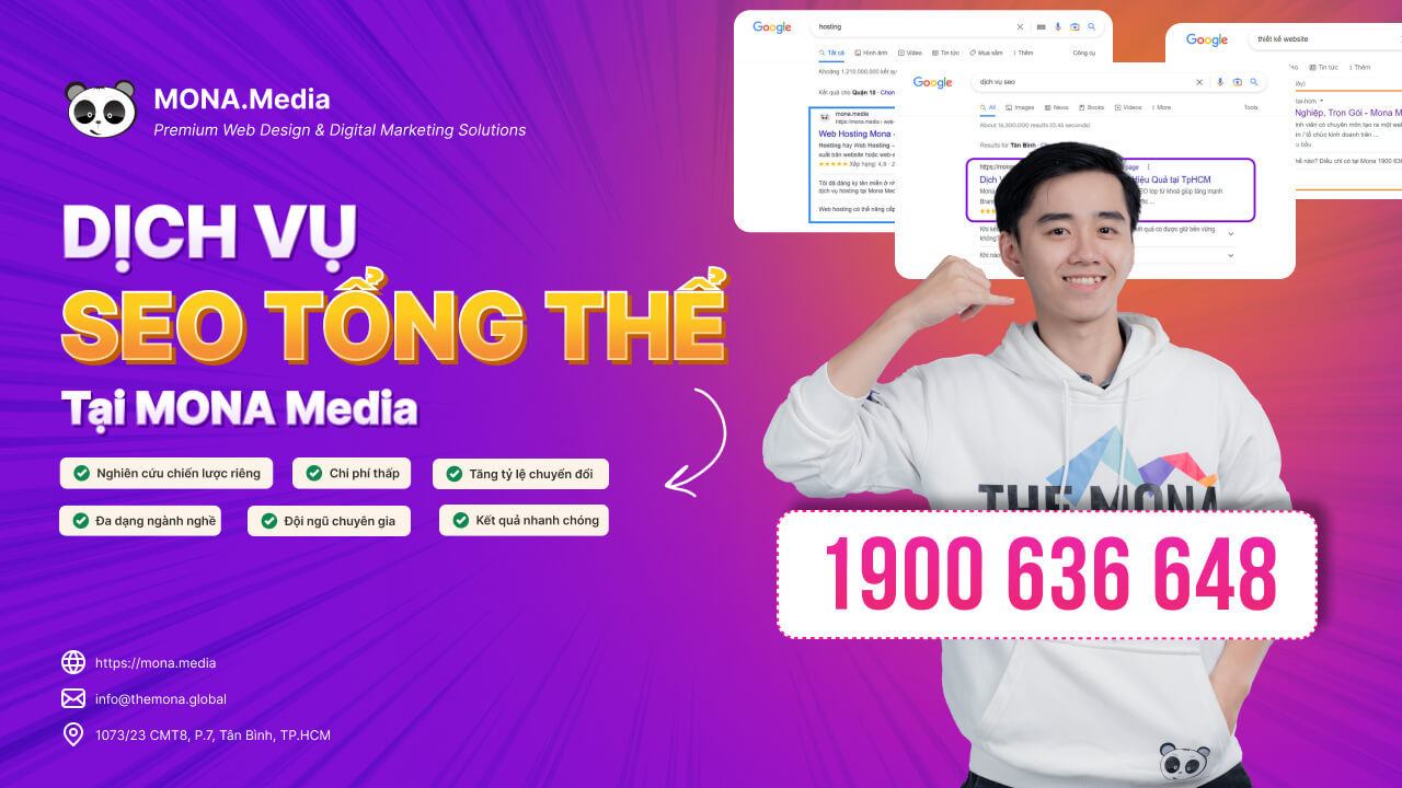 Liên hệ ngay để MONA tư vấn miễn phí cho bạn Dịch vụ SEO cho ngành du lịch
