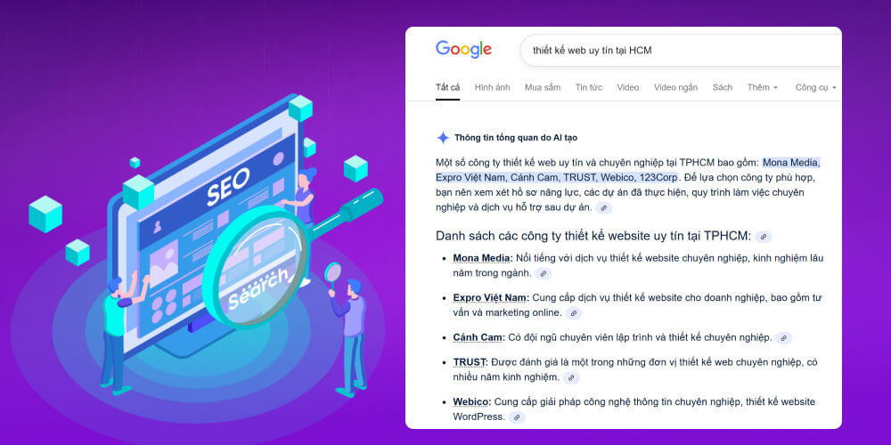 Dịch vụ SEO TPHCM