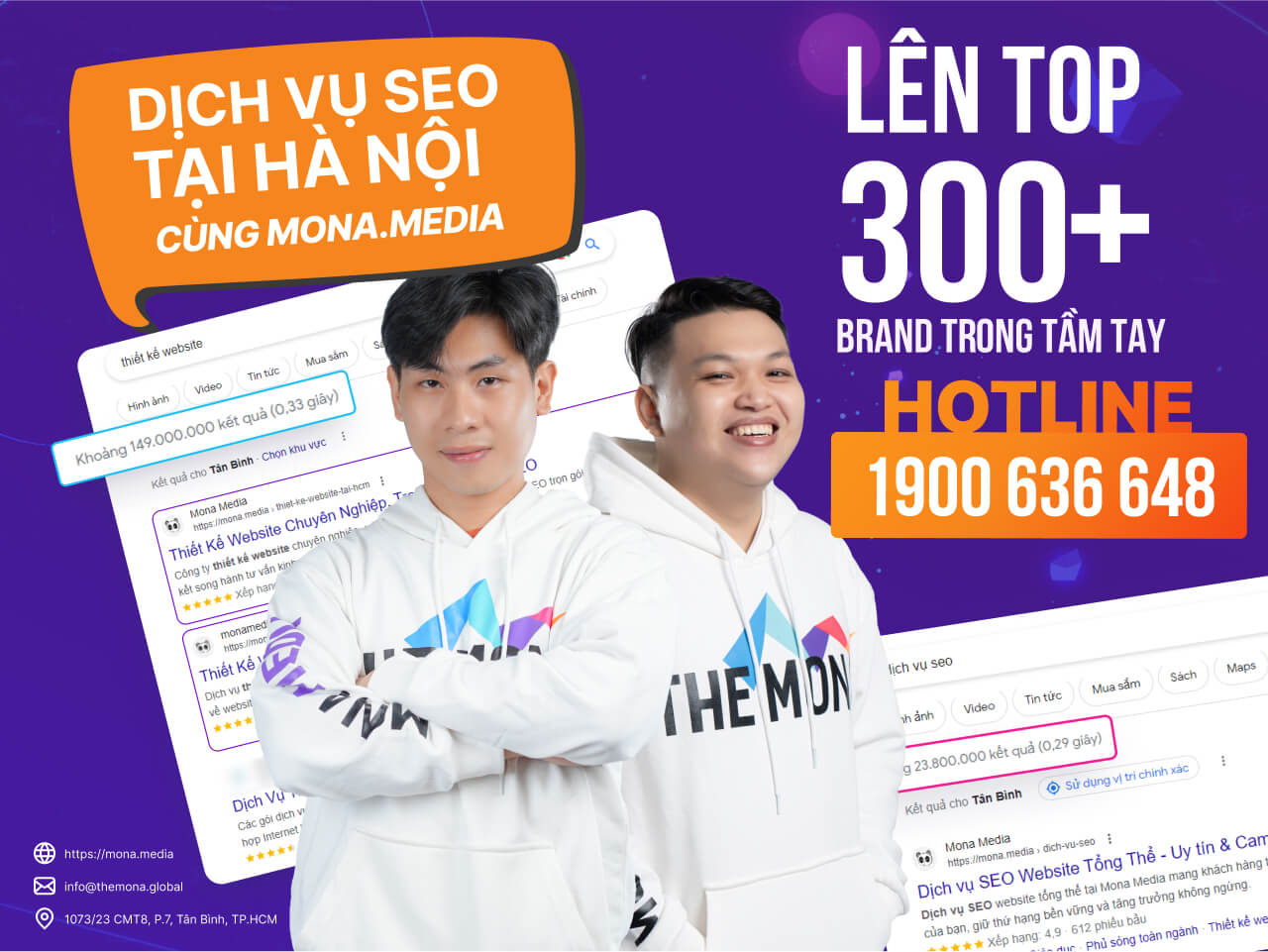 Dịch vụ SEO website Hà Nội uy tín tại MONA Media