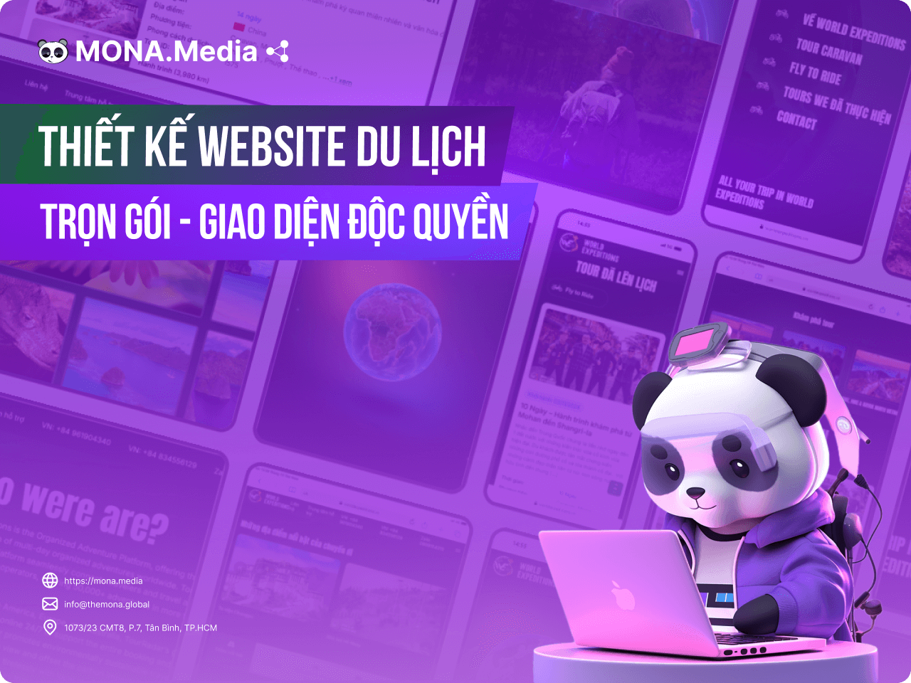 Thiết kế website du lịch, Lữ hành trọn gói