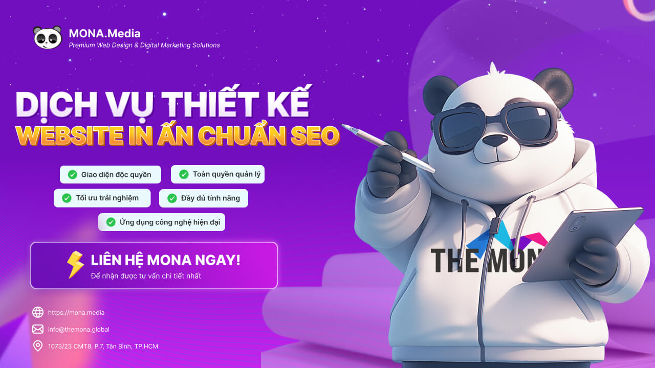 Liên hệ ngay để MONA tư vấn miễn phí cho bạn Dịch vụ thiết kế website in ấn