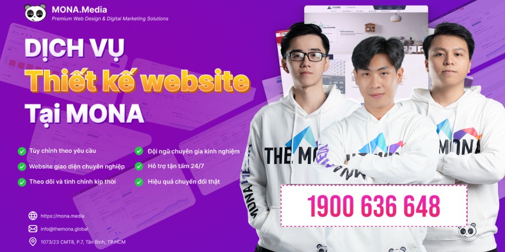 dịch vụ thiết kế web