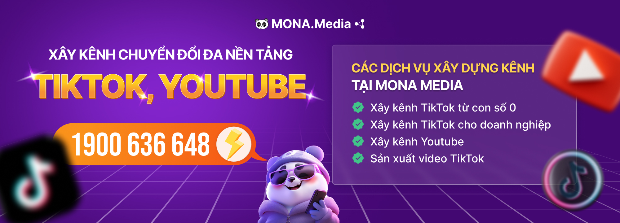 Xây kênh đa nền tảng cùng MONA Media