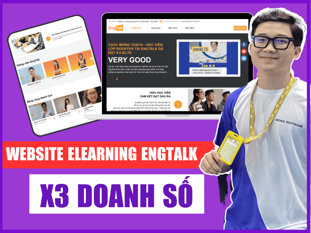 Khá Tiếng Anh - Dự Án Website Elearning EngTalk