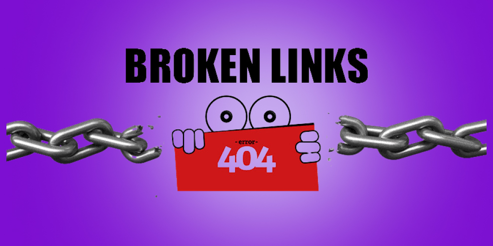 Sửa chữa những link bị lỗi là đầu việc trong checklist seo technical