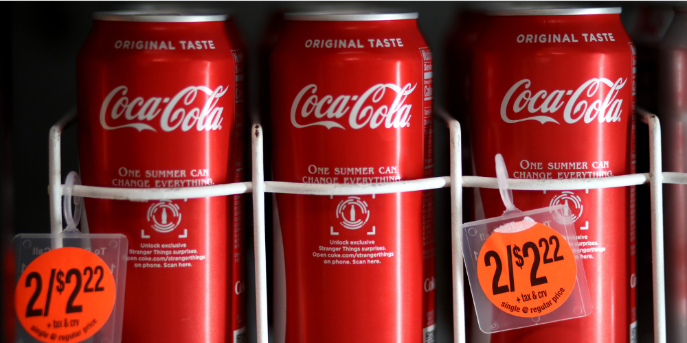 giá nước coca cola