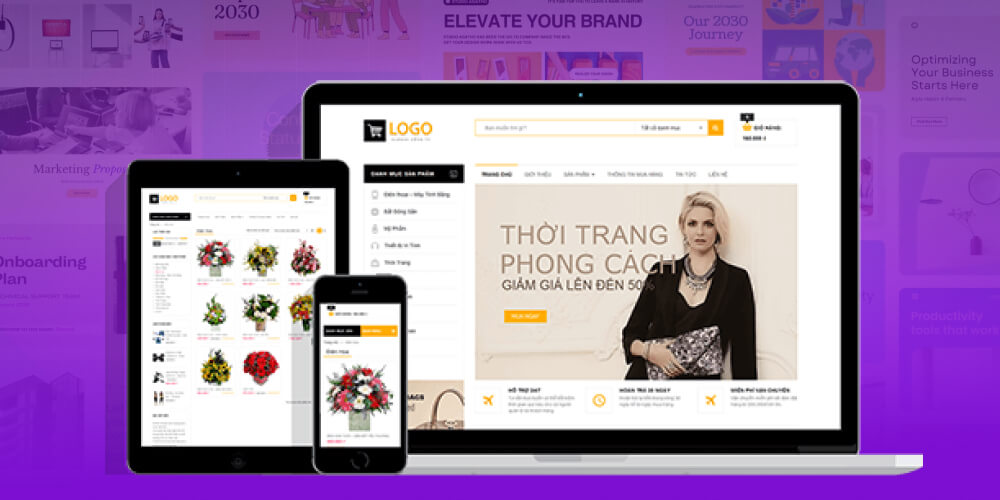 giao diện chuẩn SEO
