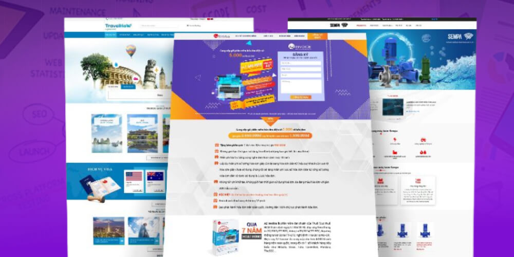 Giao diện web trực quan