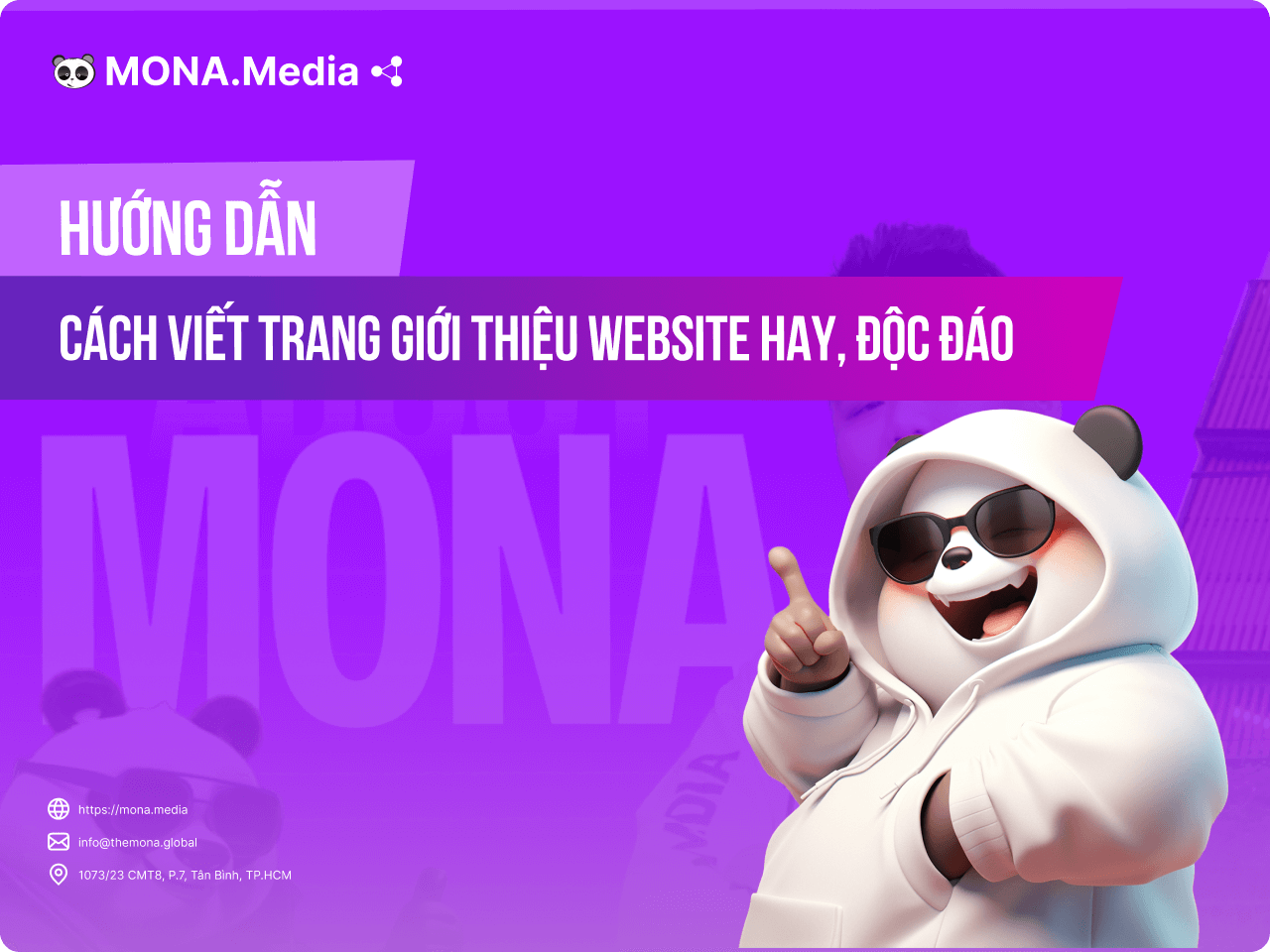 Cách viết giới thiệu website