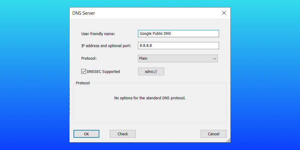 Google publish dns server