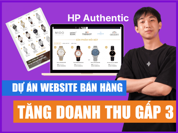 Dự Án Website Bán Hàng – HP Authentic
