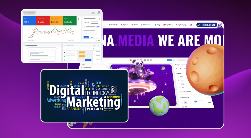 Kết hợp giải pháp digital marketing cho doanh nghiệp
