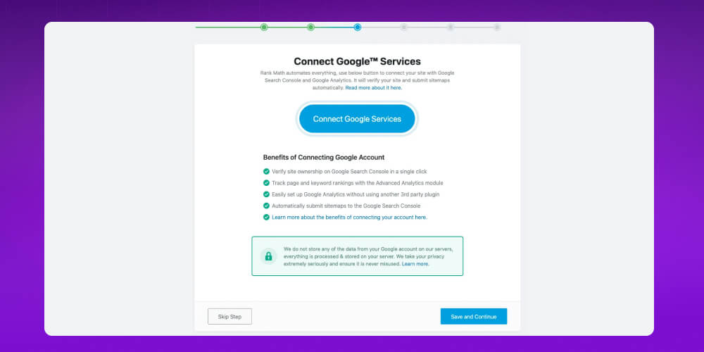 Kết nối với Google