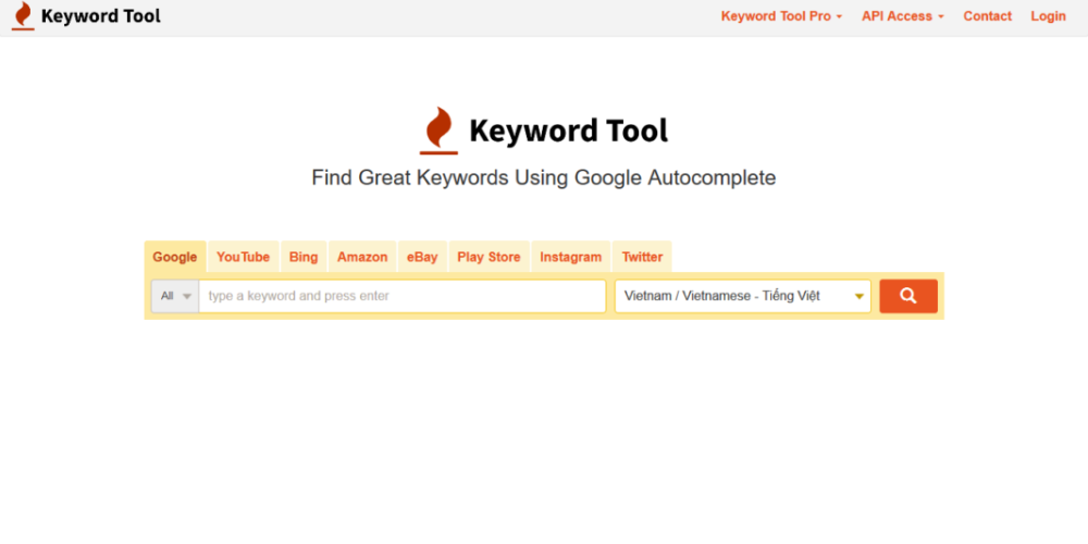 keyword tool nghiên cứu từ khóa