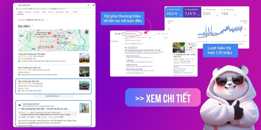 Hệ thống Viện dưỡng lão Bình Mỹ
