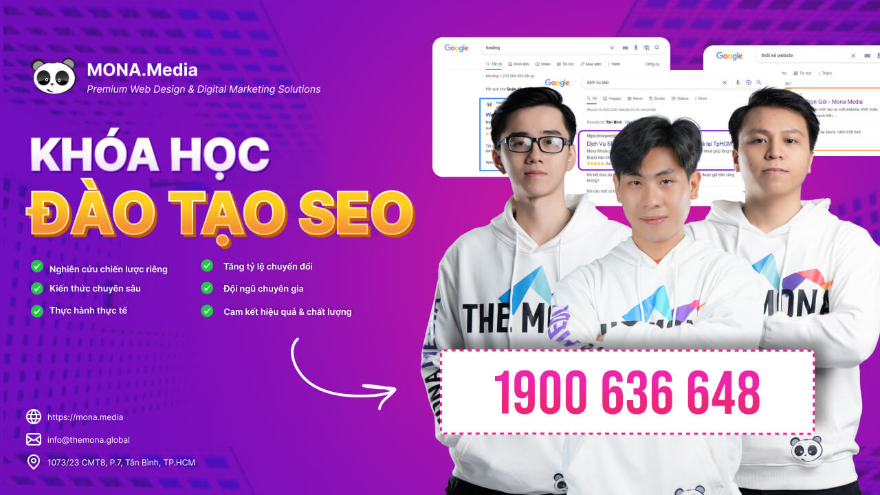 Khóa học đào tạo SEO