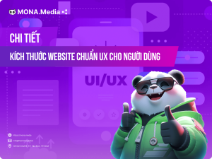 Chi tiết kích thước website chuẩn UX