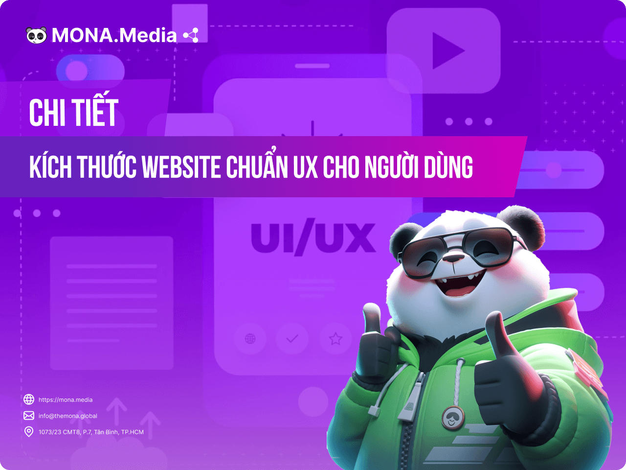 Kích thước website chuẩn