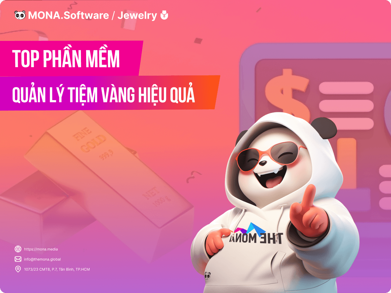 Phần mềm quản lý tiệm vàng