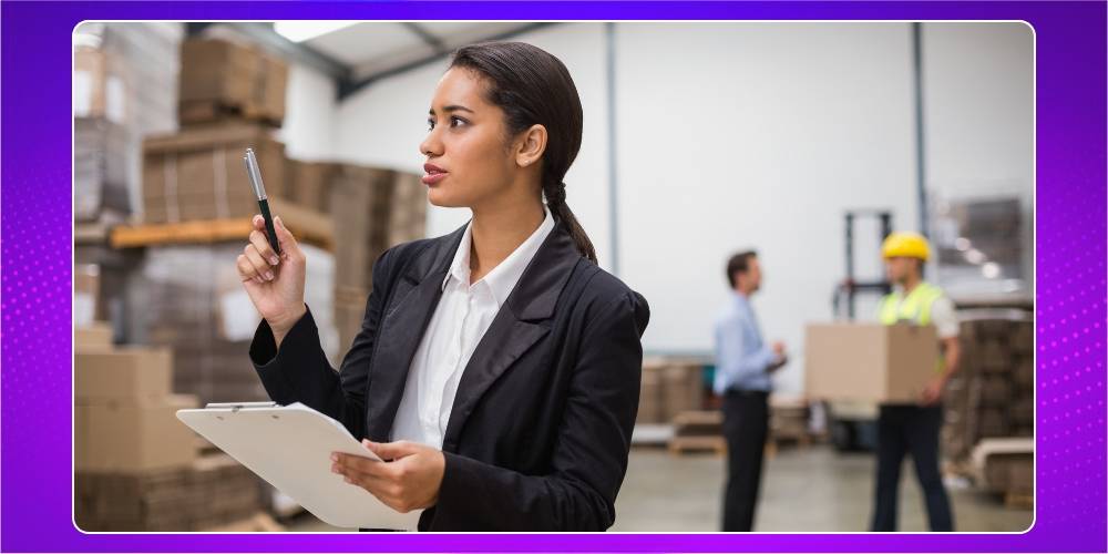 Kiểm tra kho hàng và lập phiếu xuất nhập kho