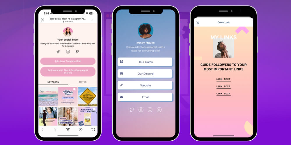 lỗi thường gặp khi dùng link bio