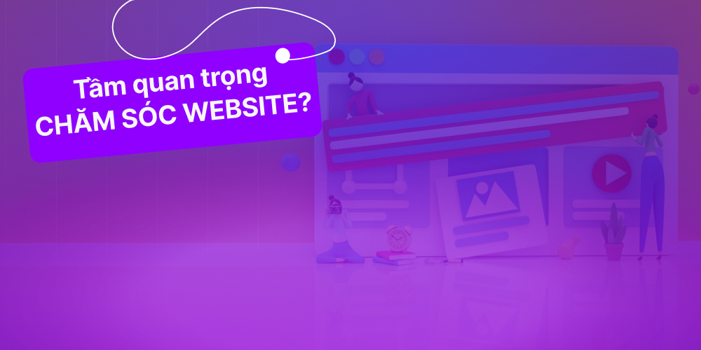 Lý do nên chọn dịch vụ chăm sóc website chuyên nghiệp