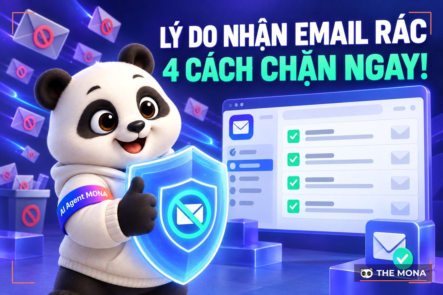 Lý Do Nhận Email Rác - Chia Sẻ 4 Cách Chặn Mail Rác Hiệu Quả