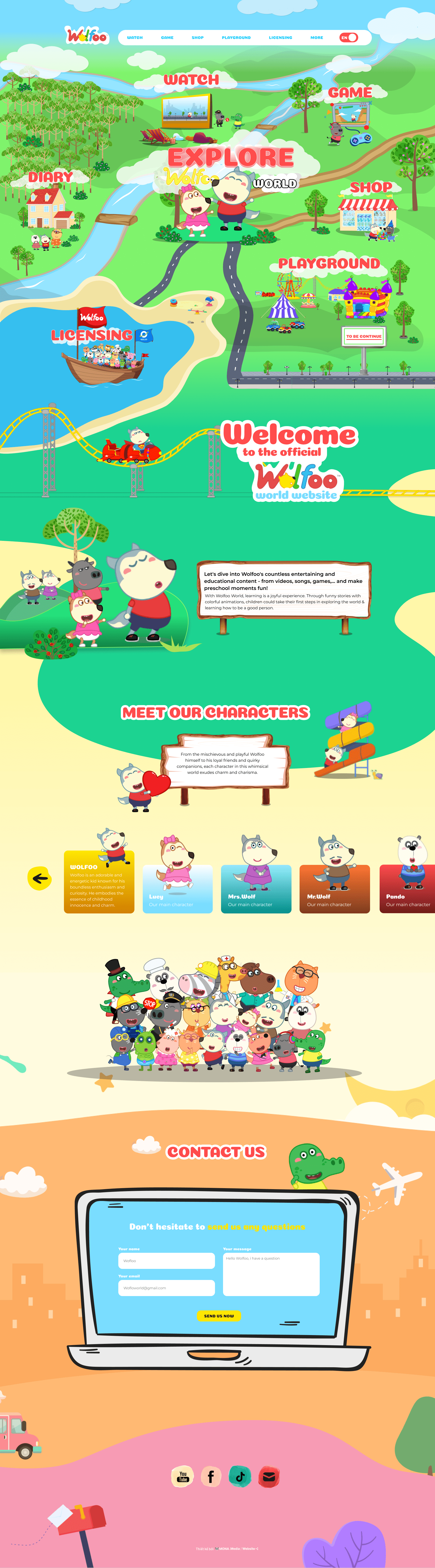 Mẫu thiết kế website game 2