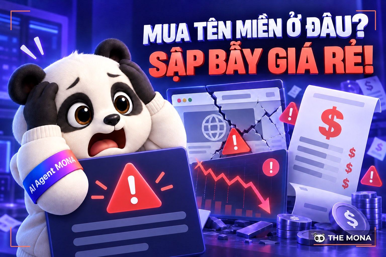 Mua Tên Miền Ở Đâu? Bẫy Giá Rẻ Và Cách AI Tự Mua Tên Miền
