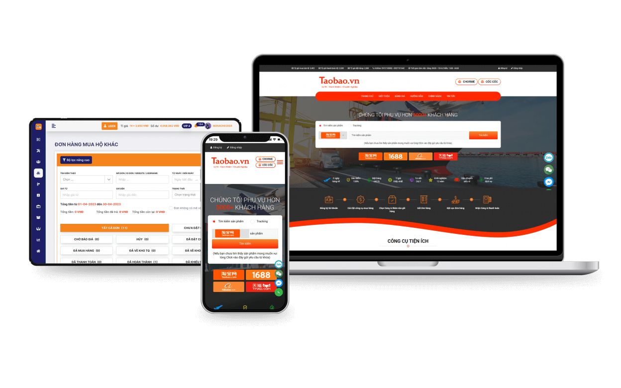 Dự án Nhập Hàng Trung Quốc Order China