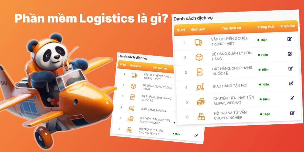 Phần mềm quản lý logistics là gì