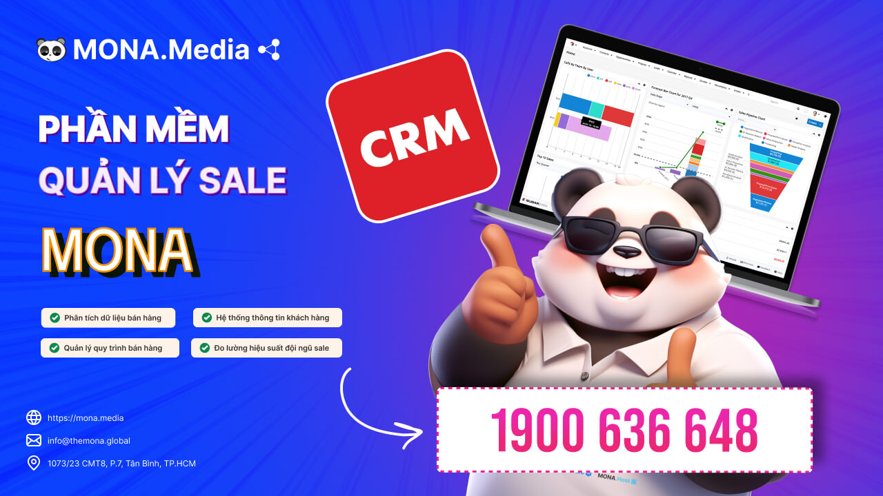 Phần mềm quản lý sale MONA