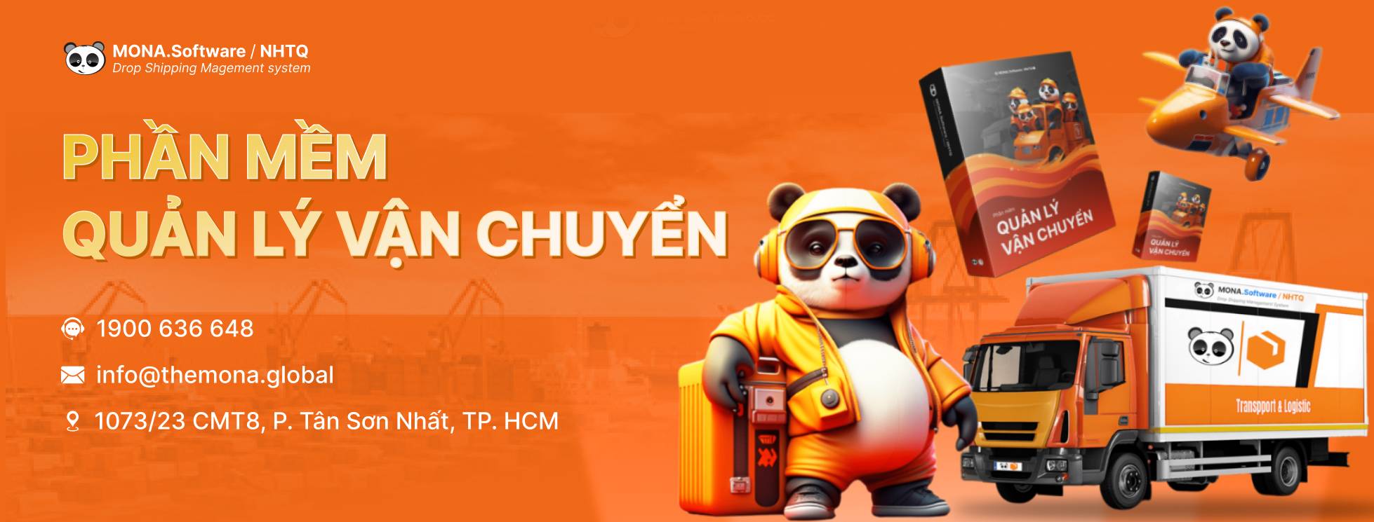 Phần mềm quản lý logistics chất lượng của MONA