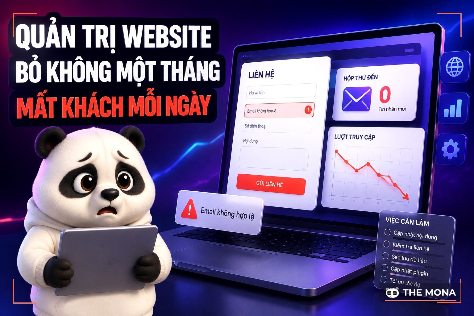 Hướng dẫn quản trị website chuyên nghiệp cho doanh nghiệp