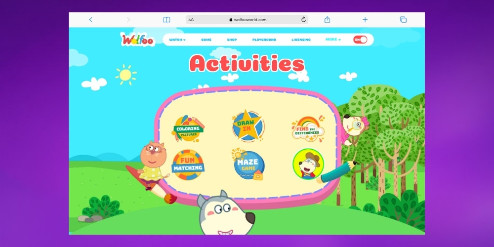 Quản bá dễ dàng khi thiết kế website game online