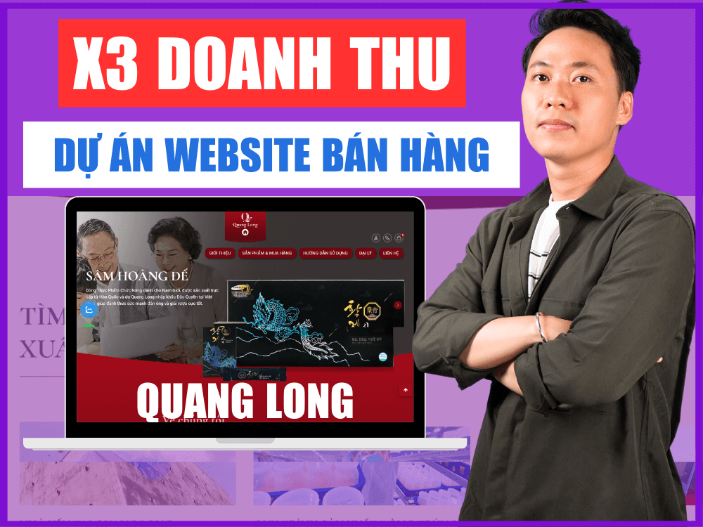 Quang long website bán hàng