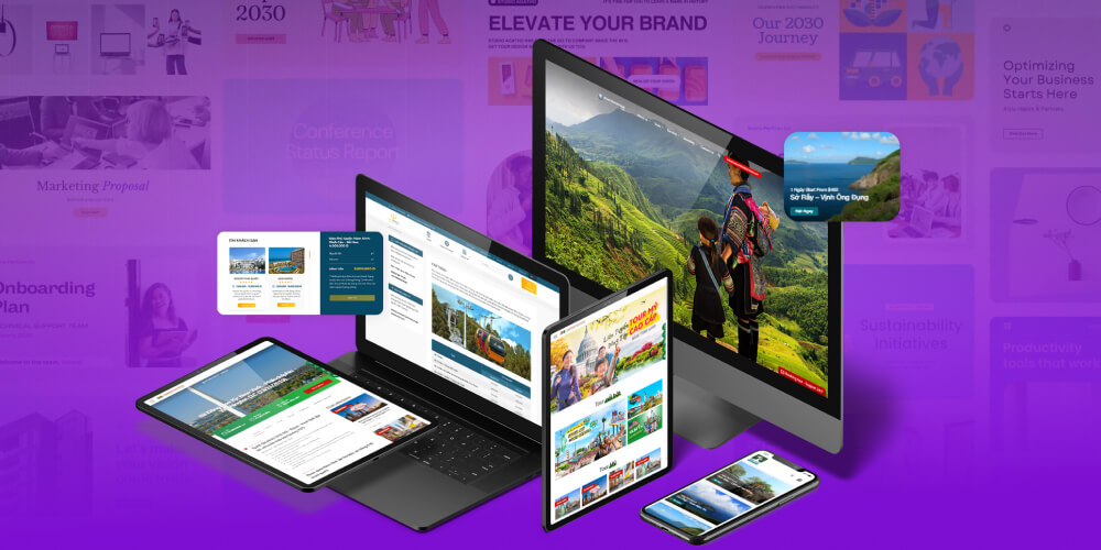 quy trình làm web